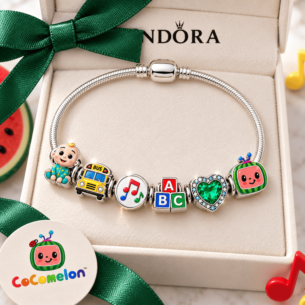 COCO Silver Charm Bracelet Set PNPA