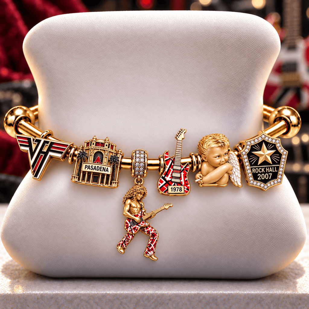 VHL Silver Charm Bracelet Set NTVA