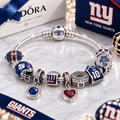 NYG Silver Charm Bracelet Set BMD