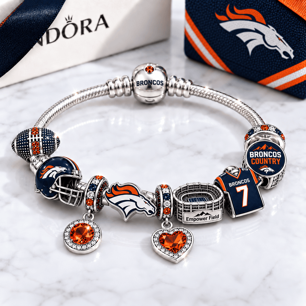 DVBC Silver Charm Bracelet Set BMD