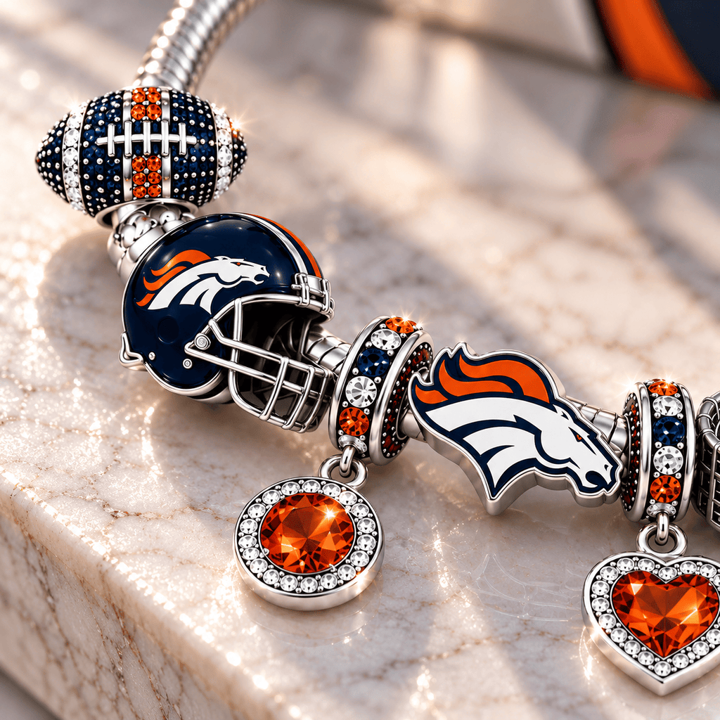 DVBC Silver Charm Bracelet Set BMD