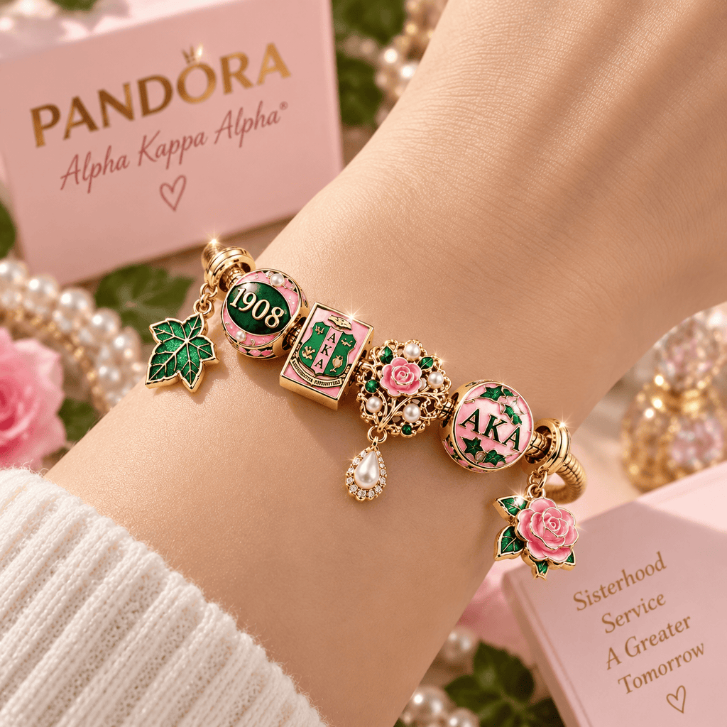 AKA Gold Charm Bracelet Set TTN