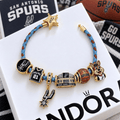 SAS Braided Leather Charm Bracelet Set VTH
