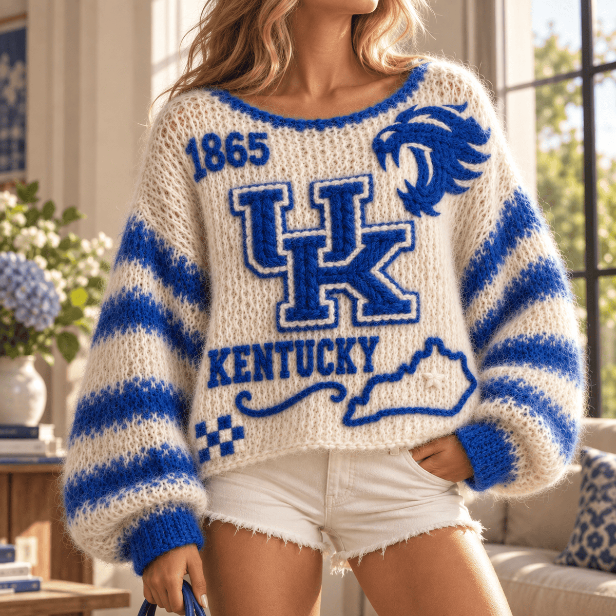 KWC Women’s Open-Knit Sweater NTKO