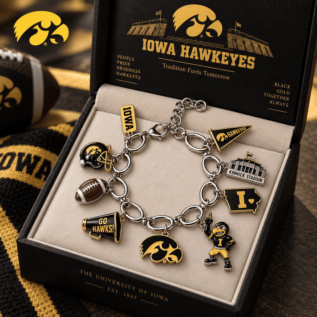 Premium IWHK Chapters Charm Bracelet TNSM