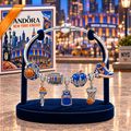 NYK Silver Charm Bracelet Set TMH