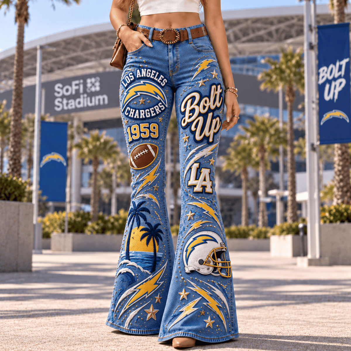 Premium LAC Flared Jeans PVNA