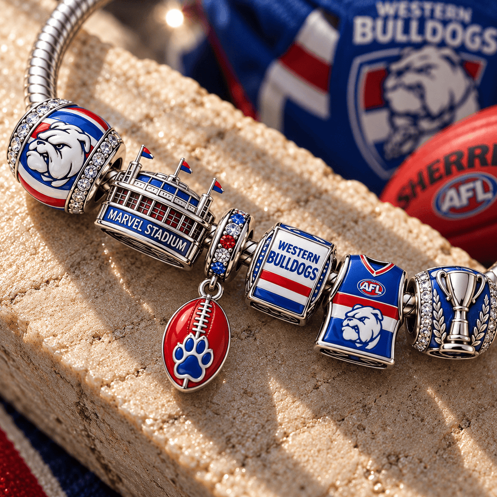 WTBD Silver Charm Bracelet Set PTT
