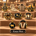 KNW Gold Charm Set PNPA