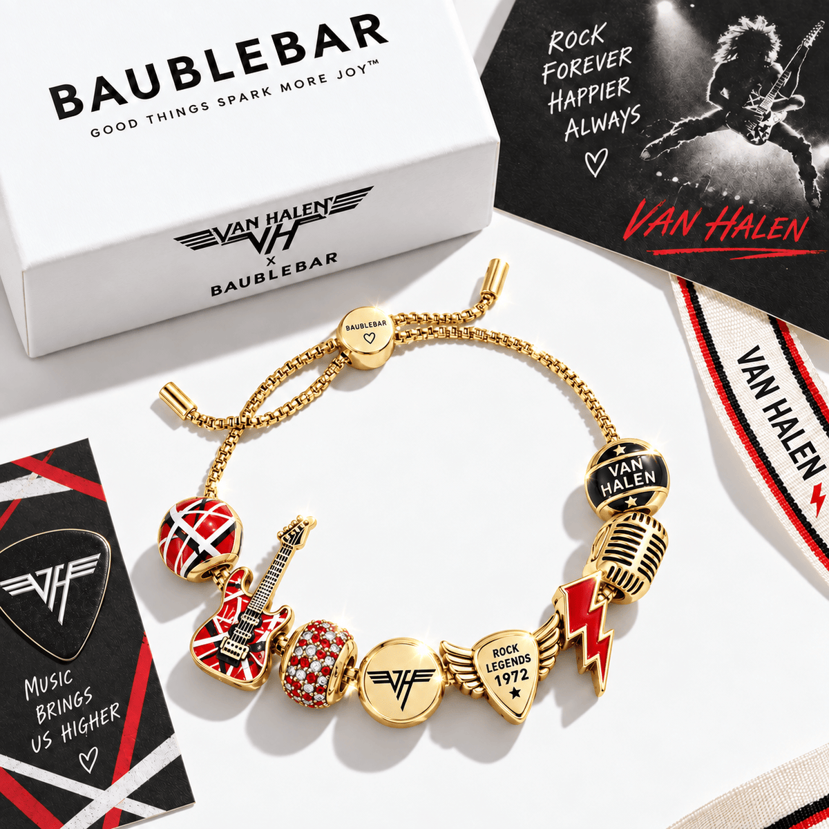 VHL Gold Charm Bracelet Set BMD